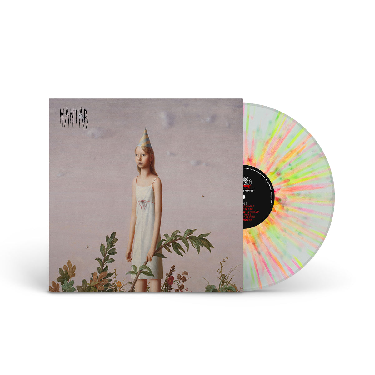 MANTAR &quot;Post Apocalyptic Depression&quot; LP NEON SPLATTER