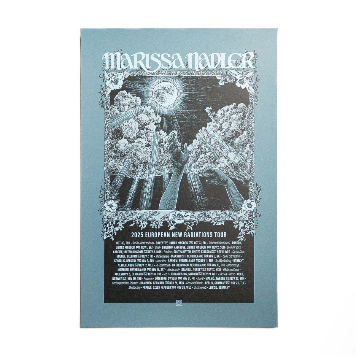 MARISSA NADLER "2025 - New Radiations" Screenprinted Poster