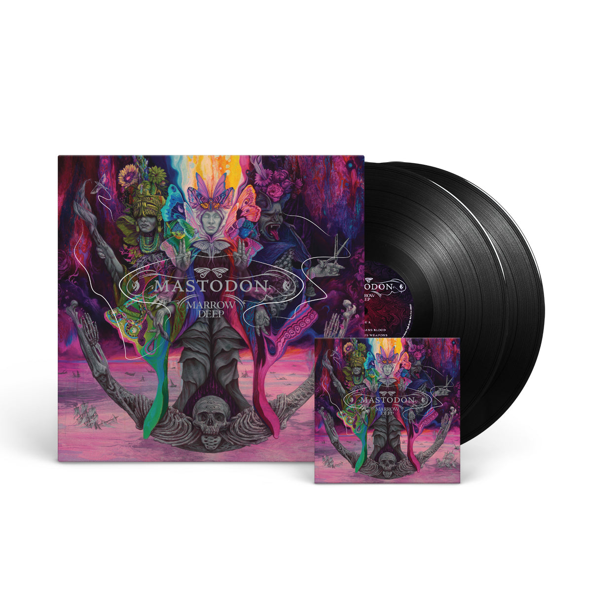 MASTODON "Marrow Deep" 2xLP + Signed Card Bundle