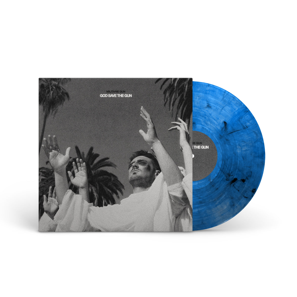 MILITARIE GUN &quot;God Save The Gun&quot; LP + T-Shirt Bundle