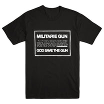 MILITARIE GUN &quot;God Save The Gun&quot; T-Shirt
