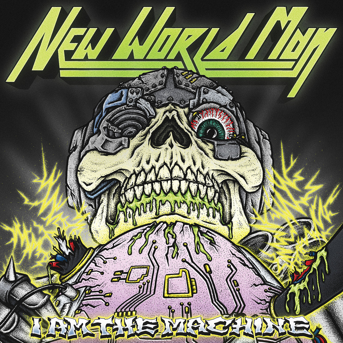 NEW WORLD MAN "I Am The Machine" LP