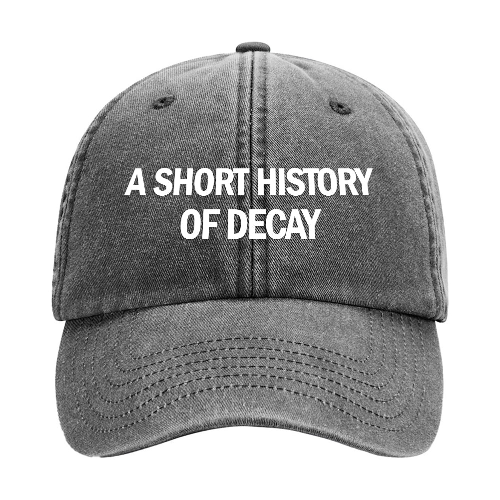 NOTHING &quot;A Short History Of Decay&quot; Cap