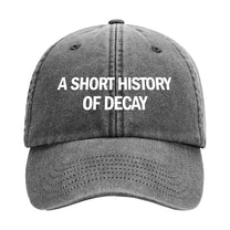 NOTHING &quot;A Short History Of Decay&quot; Cap