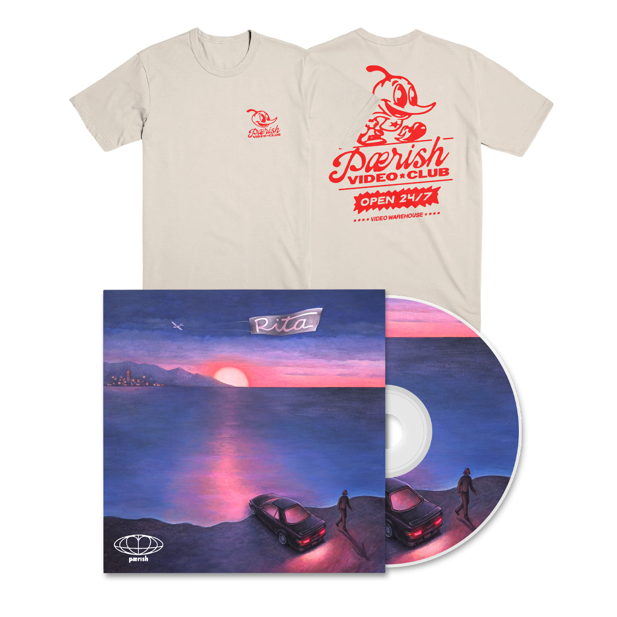 PAERISH "Rita" CD + T-Shirt Bundle