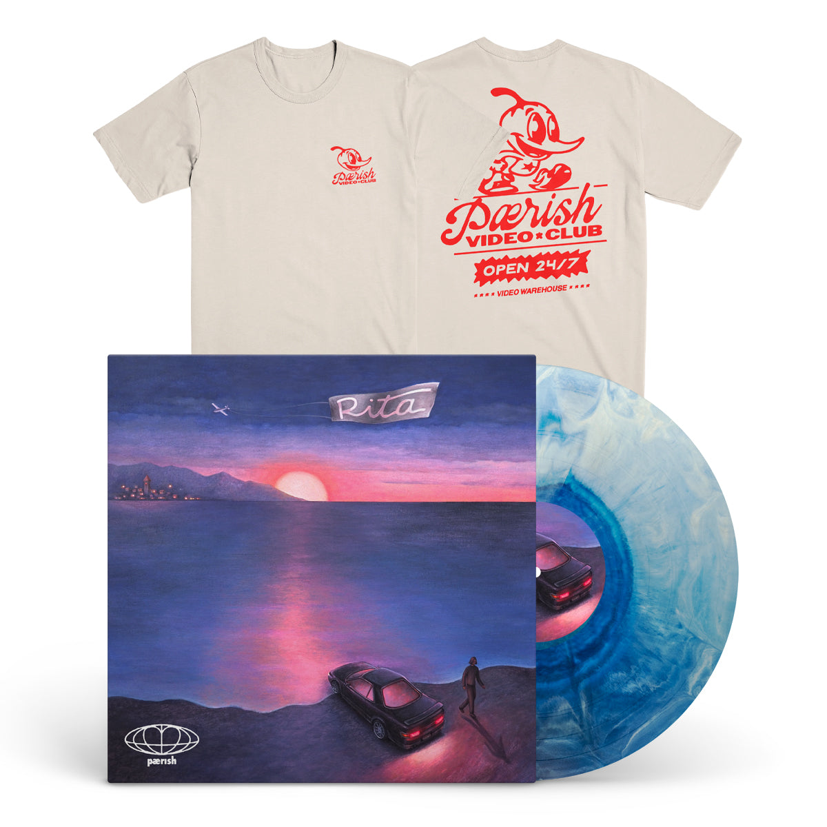 PAERISH "Rita" LP + T-Shirt Bundle