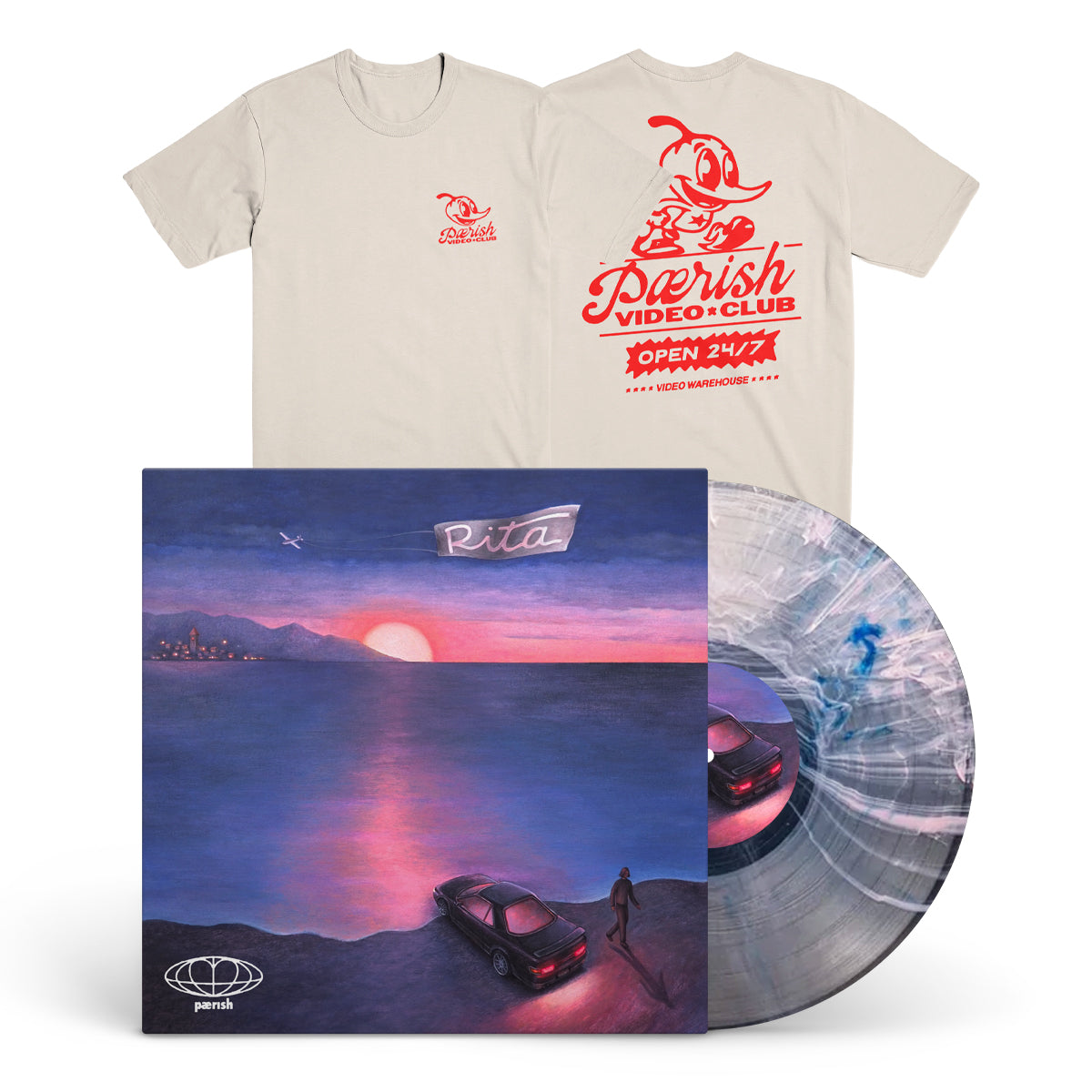 PAERISH "Rita" LP + T-Shirt Bundle