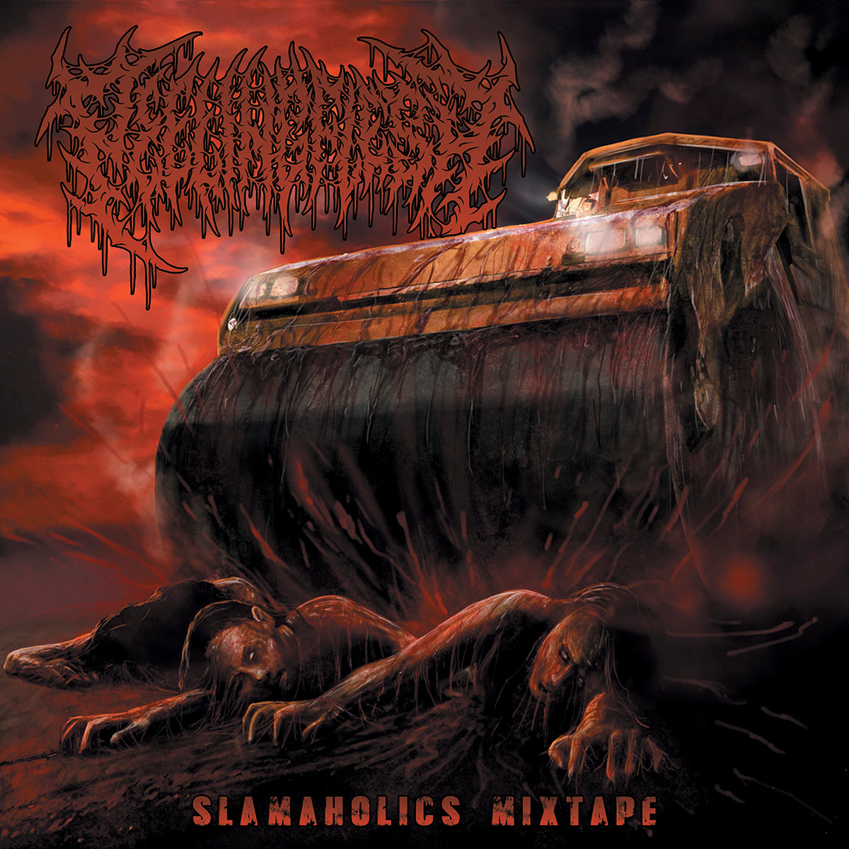 PEELING FLESH &quot;Slamaholics Mixtape&quot; CD
