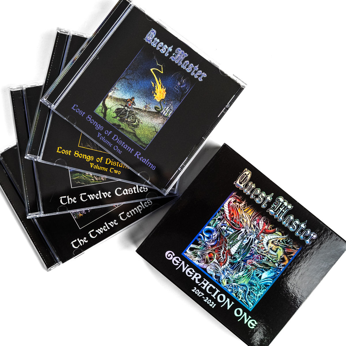 QUEST MASTER &quot;Generation One: 2017-2021&quot; 4xCD Box Set