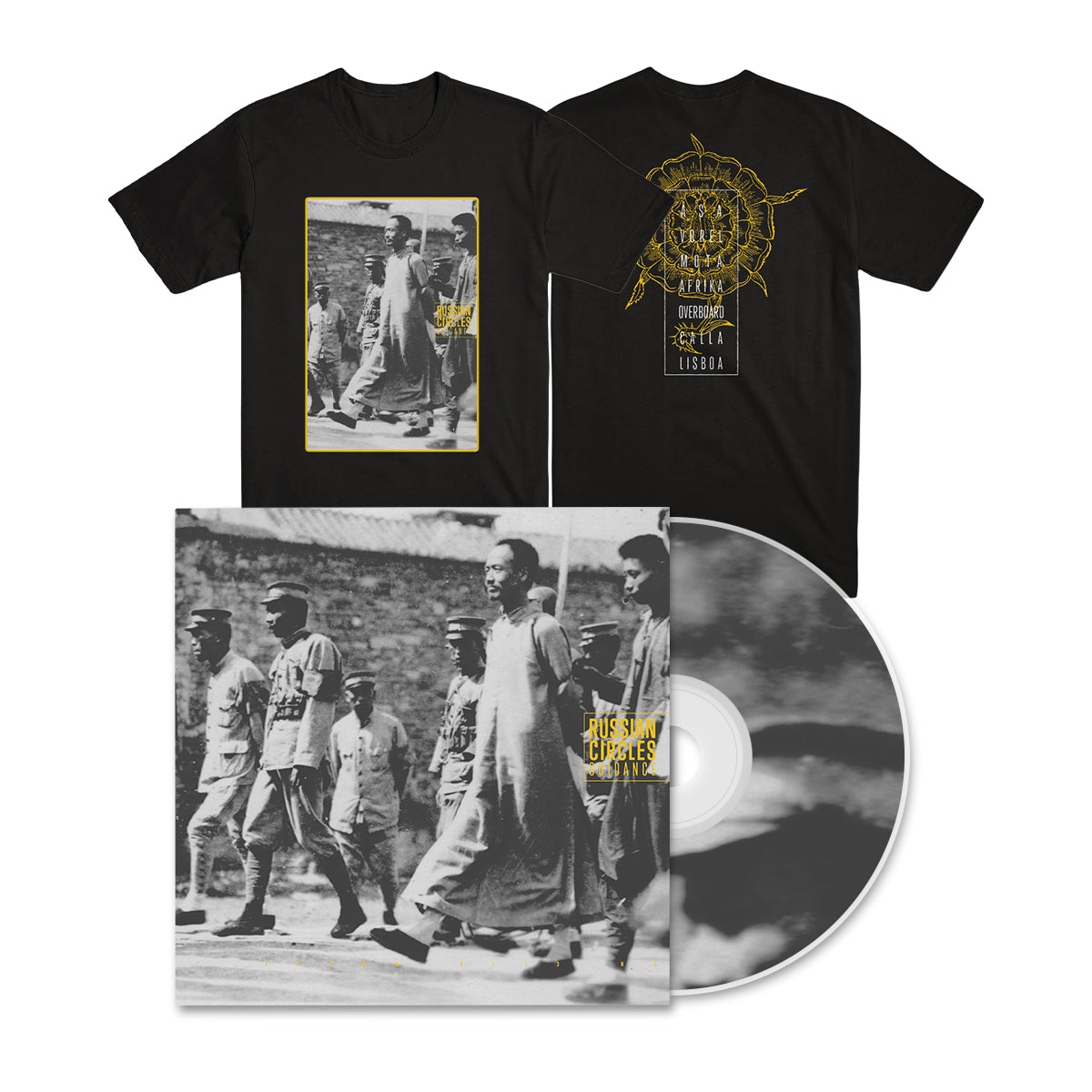 RUSSIAN CIRCLES "Guidance (10th Anniversary Edition)" CD + T-Shirt Bundle