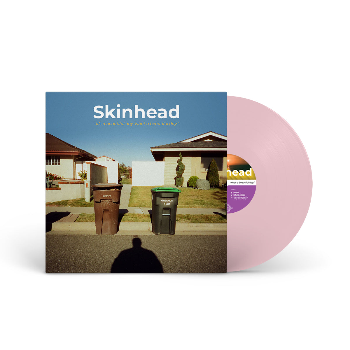 SKINHEAD &quot;It’s A Beautiful Day, What A Beautiful Day&quot; LP BUBBLE GUM PINK (180G)