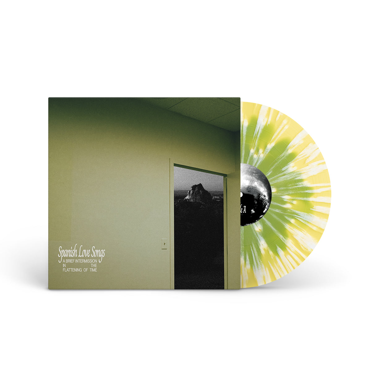 SPANISH LOVE SONGS &quot;A Brief Intermission in the Flattening of Time&quot; LP GREEN IN YELLOW W WHITE SPLATTER (EG EXCLUSIVE)