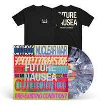 SPANISH LOVE SONGS "Future Nausea" LP + T-Shirt Bundle