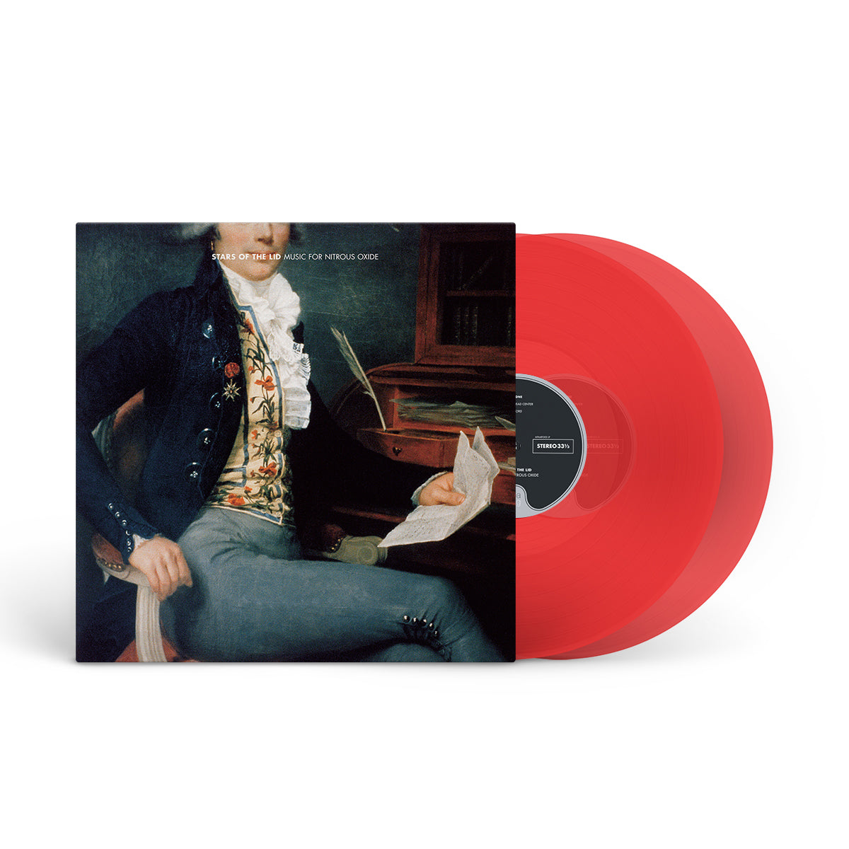STARS OF THE LID &quot;Music For Nitrous Oxide&quot; 2xLP TRANSLUCENT RED