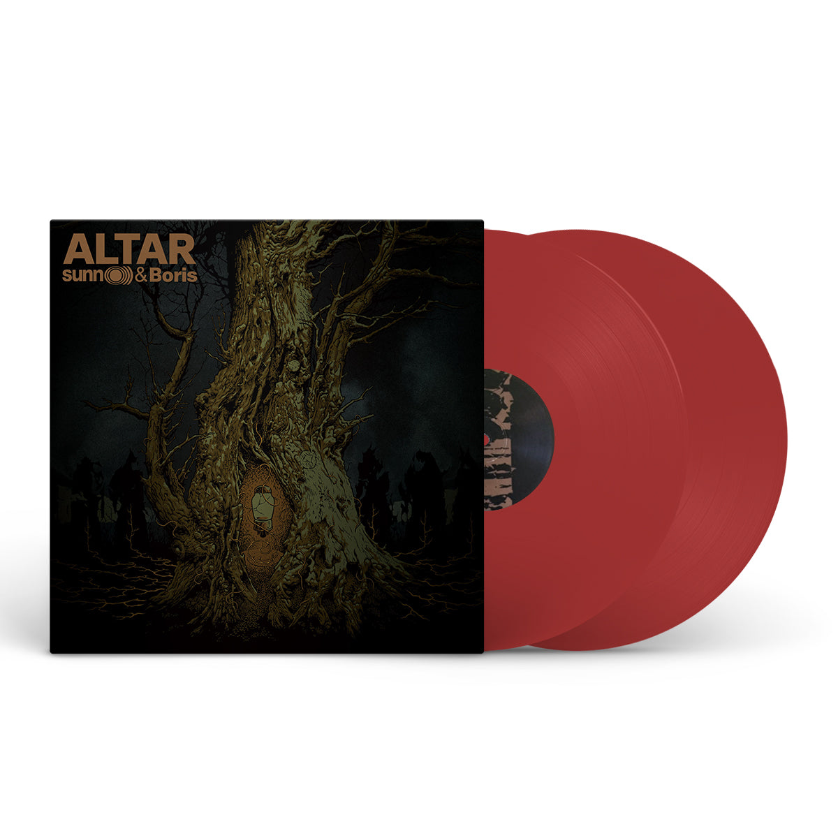 SUNN O))) &amp; BORIS &quot;Altar&quot; 2xLP LAVA RED