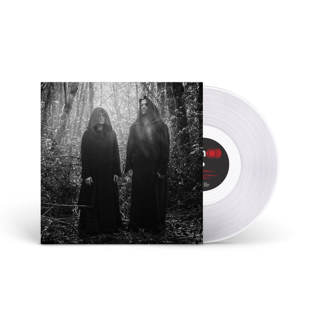 SUNN O))) &quot;Eternity&#39;s Pillars - Band Exclusive&quot; 12&quot; + Sticker CRYSTAL CLEAR (BAND EXCLUSIVE) + STICKER