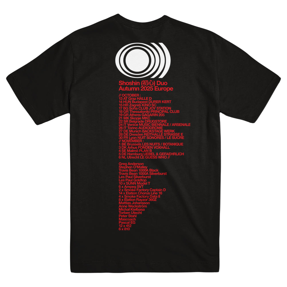 SUNN O))) &quot;Autumn Tour 2025 - Black&quot; T-Shirt