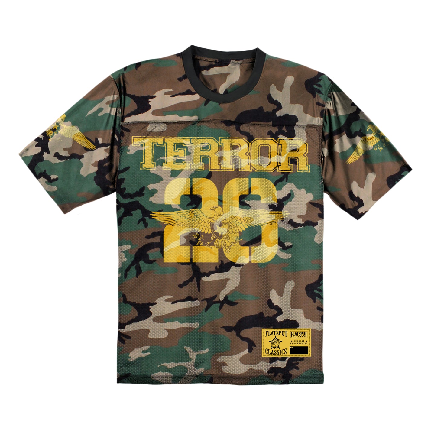 TERROR "Still Suffer - Camo" Football Jersey