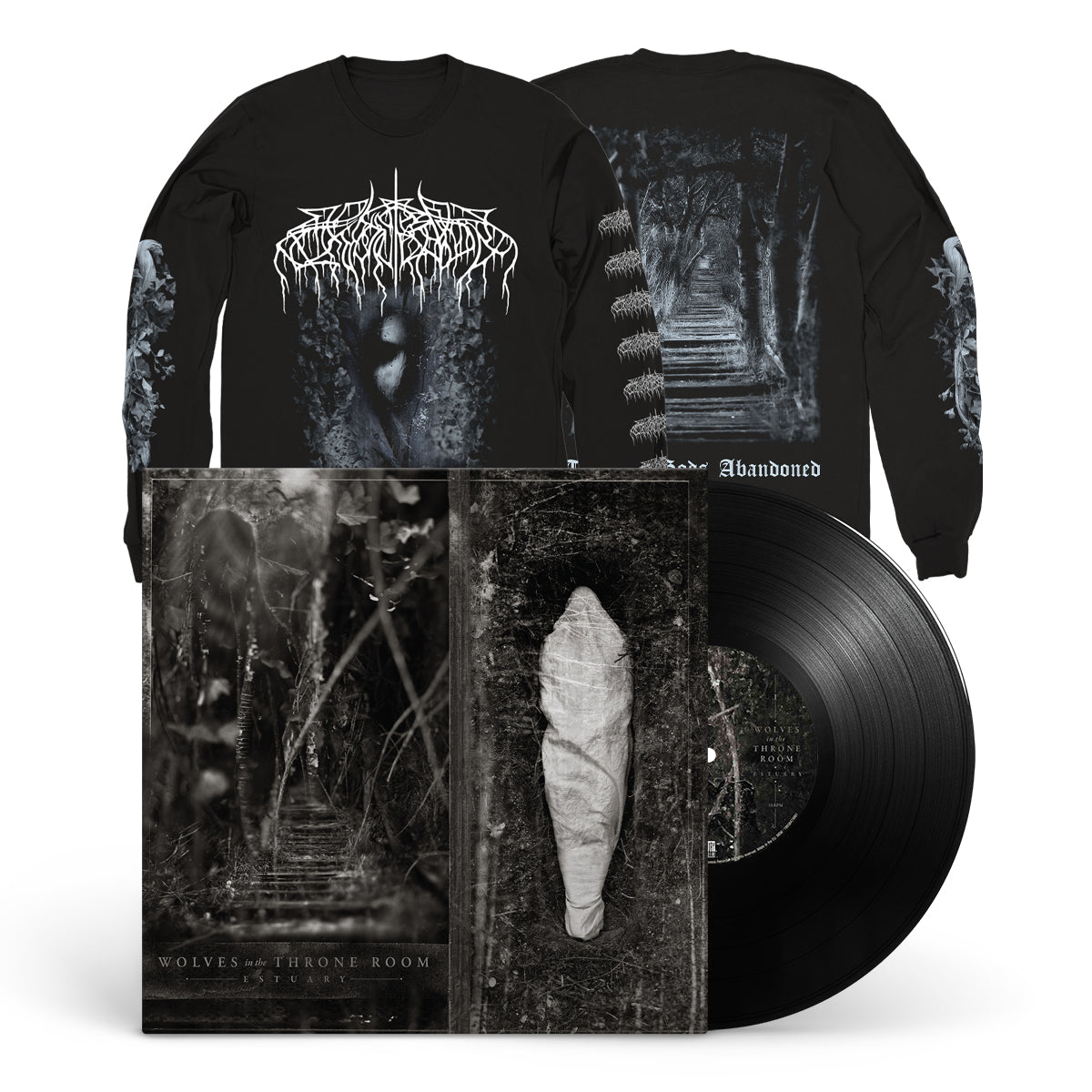WOLVES IN THE THRONE ROOM "Estuary" LP + Longsleeve Bundle