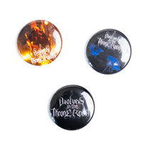 WOLVES IN THE THRONE ROOM "Black Cascade" Button Set