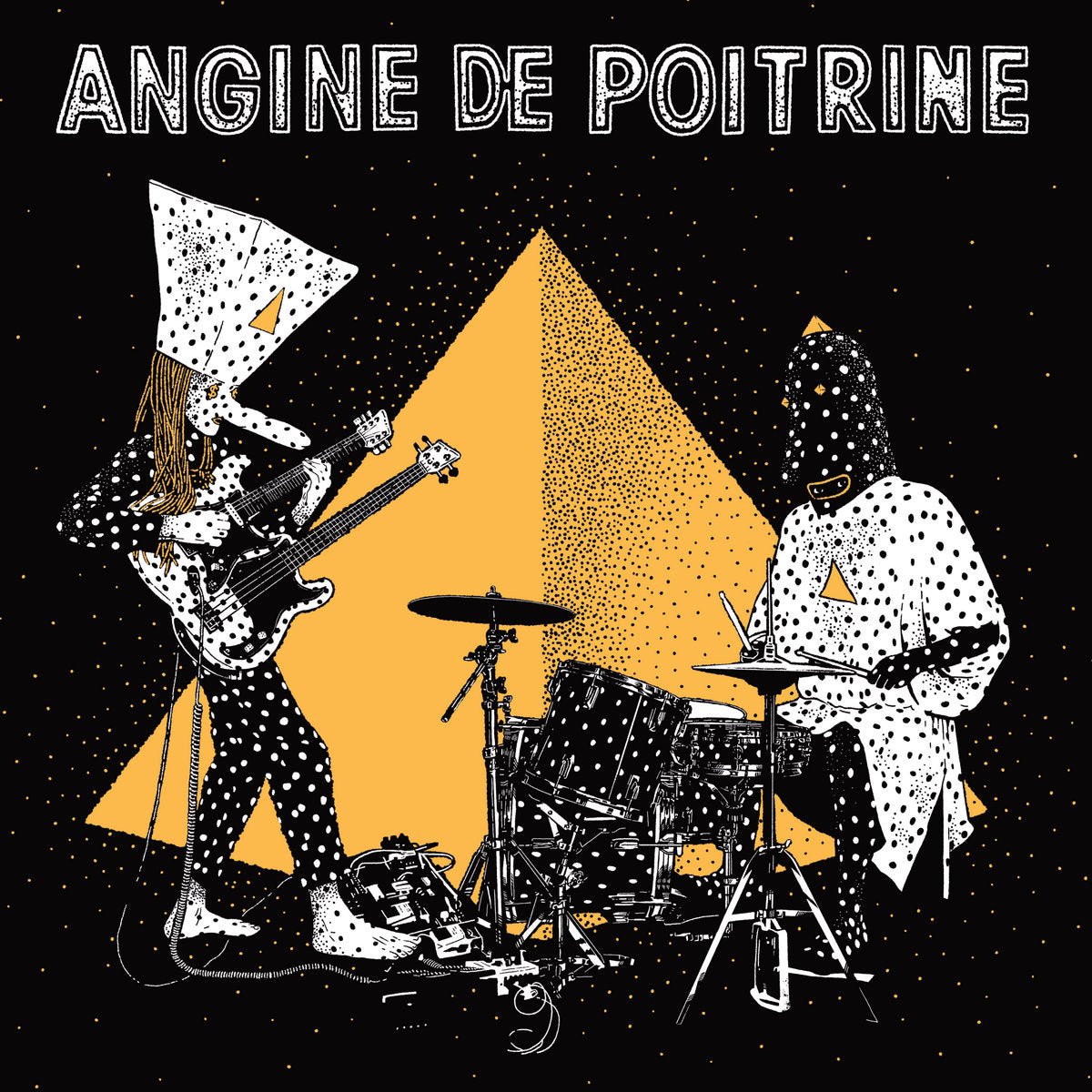 ANGINE DE POITRINE "Vol. II" LP - Evil Greed