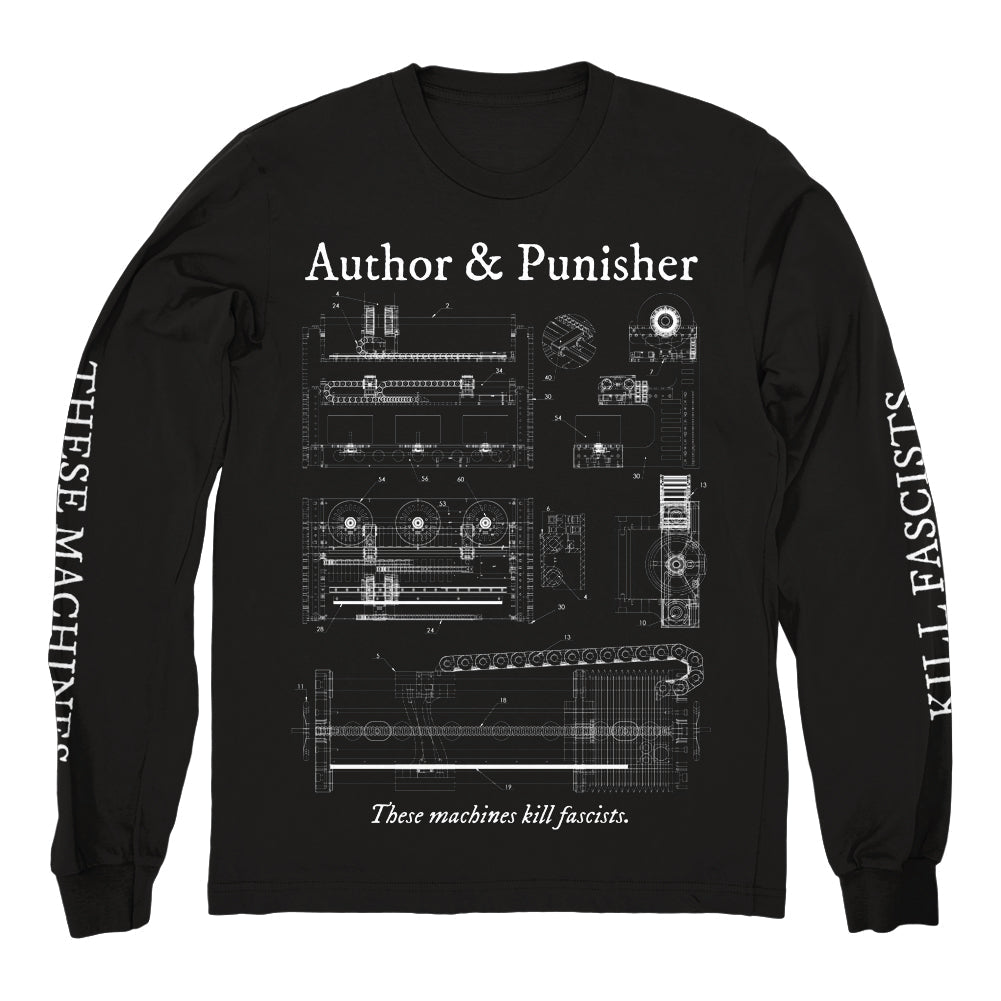 AUTHOR &amp; PUNISHER "These Machines Kill Fascists" Longsleeve