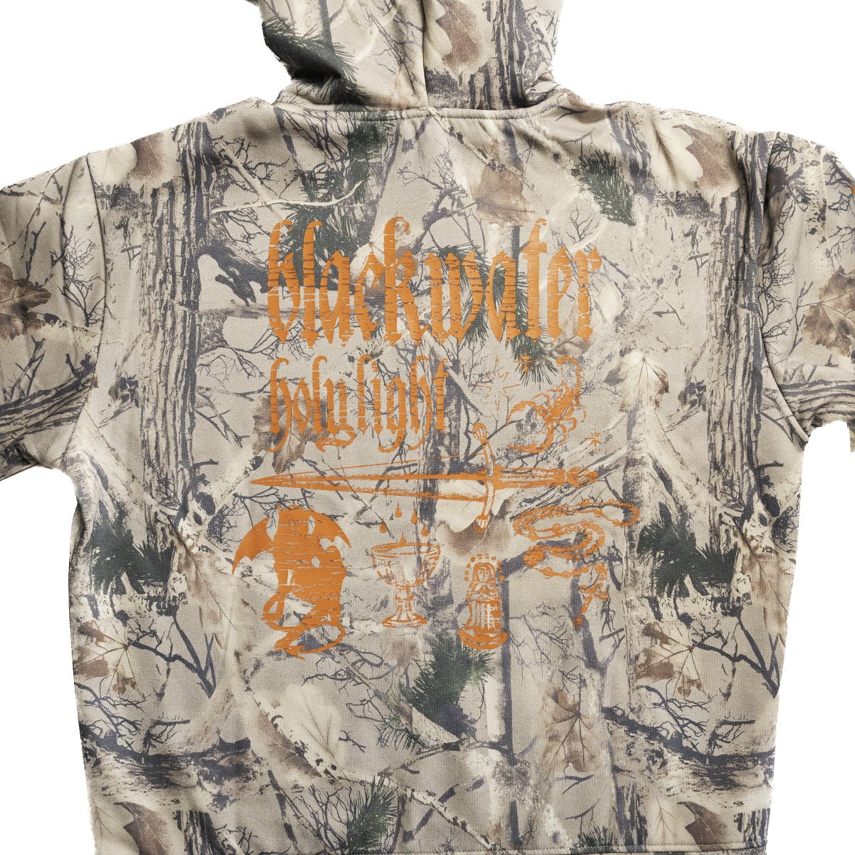 BLACKWATER HOLYLIGHT "Not Here Not Gone - Camo" Hoodie - Evil Greed