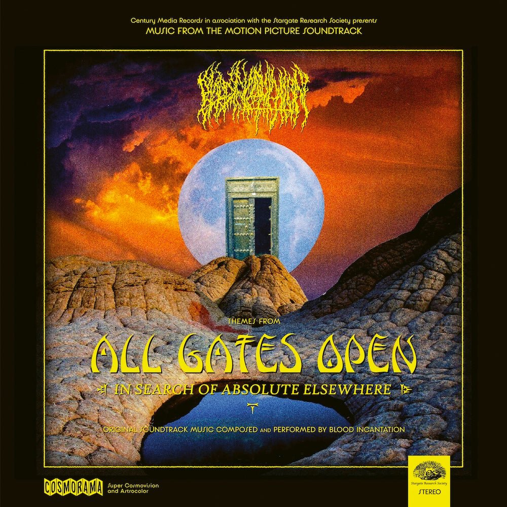 BLOOD INCANTATION "All Gates Open" 2xLP + Blu - Ray - Evil Greed