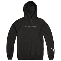 CASEY "Love Is Not Enough - Embroidered" Hoodie - Evil Greed