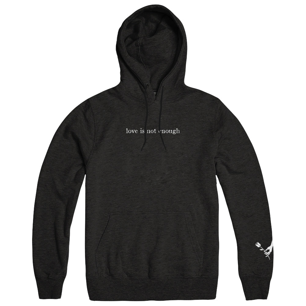 CASEY "Love Is Not Enough - Embroidered" Hoodie - Evil Greed