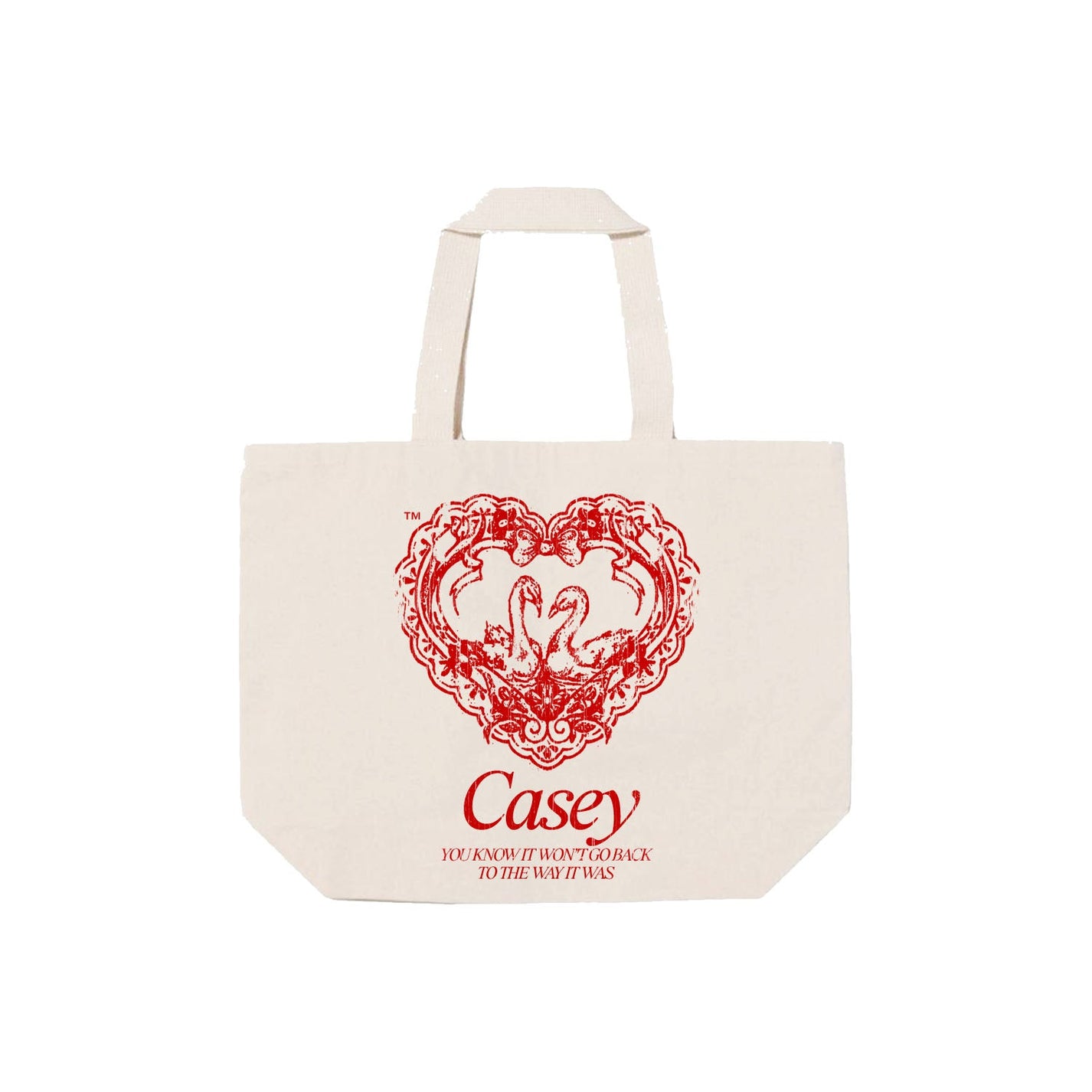 CASEY "Swans" Tote Bag - Evil Greed