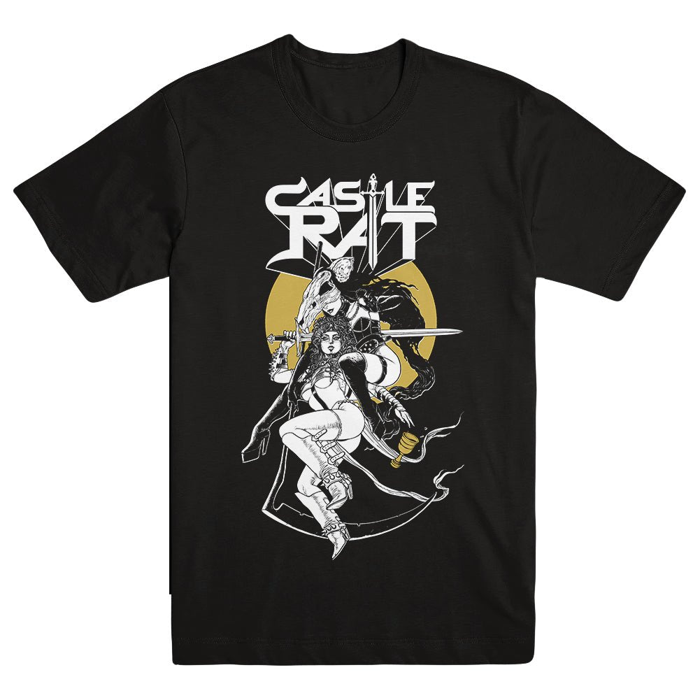 CASTLE RAT "Golden Sun" T-Shirt - Evil Greed