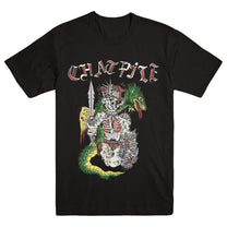 CHAT PILE "Dragon Slayer - Black" T-Shirt - Evil Greed