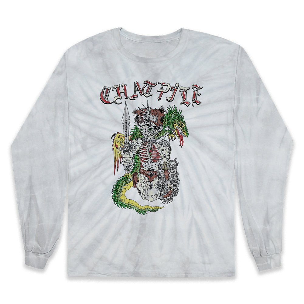 CHAT PILE "Dragon Slayer - Spider Silver" Longsleeve - Evil Greed