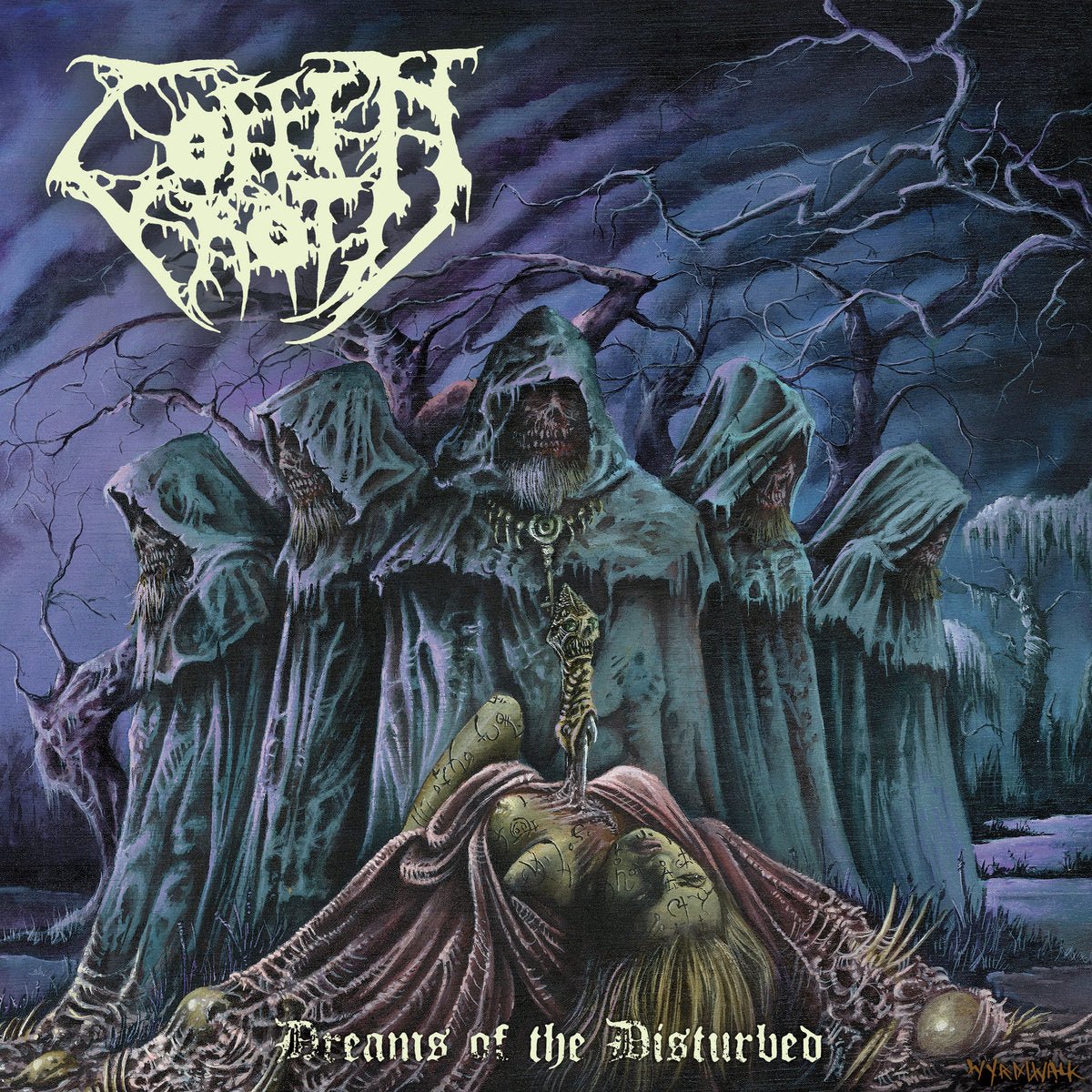 COFFIN ROT "Dreams Of The Disturbed" LP - Evil Greed