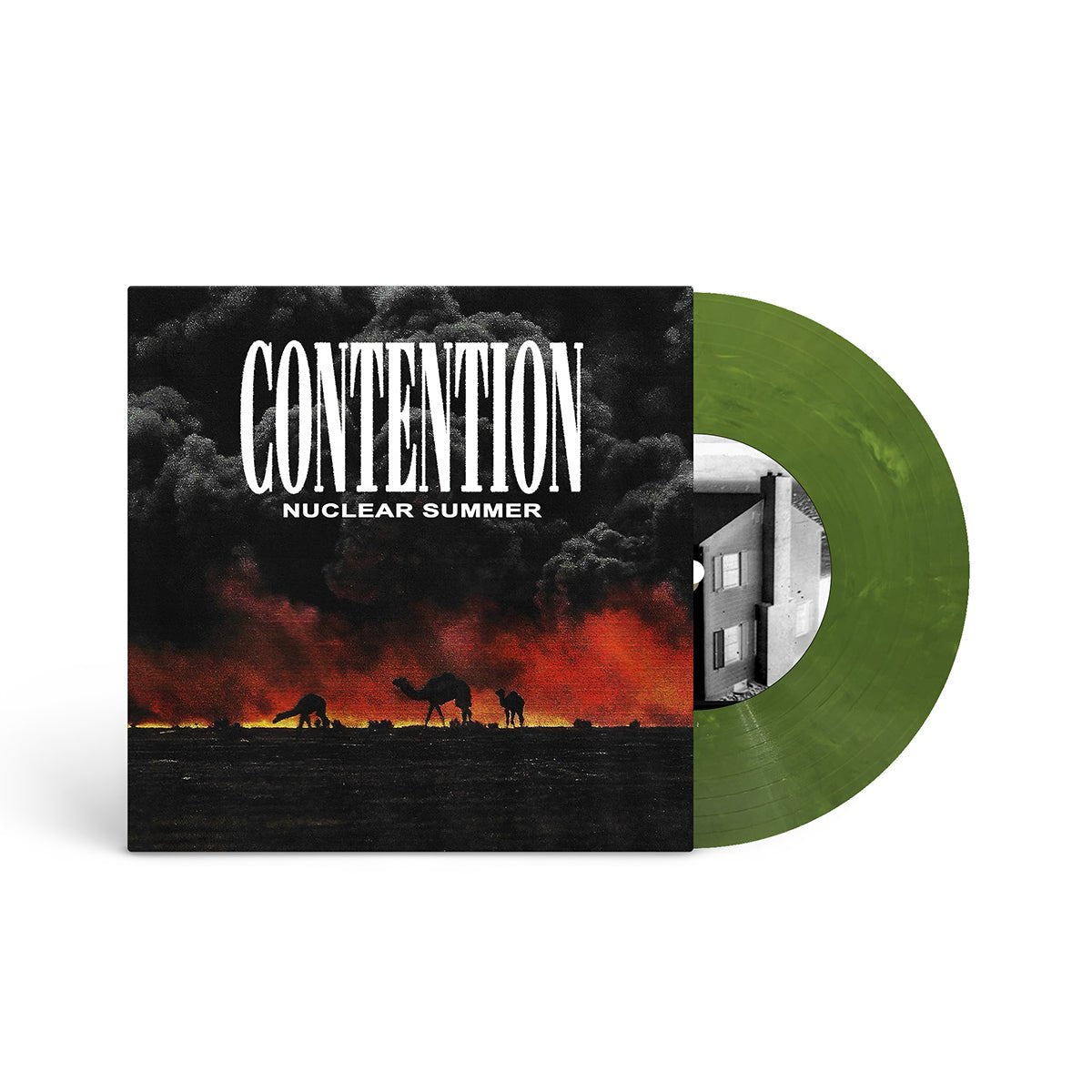 CONTENTION "Nuclear Summer" 7" - Evil Greed