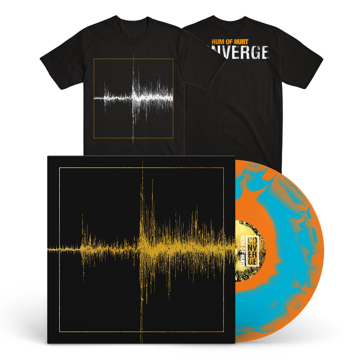 CONVERGE "Hum Of Hurt" LP + T-Shirt Bundle - Evil Greed