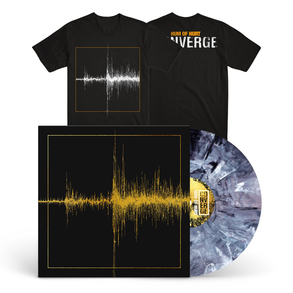 CONVERGE "Hum Of Hurt" LP + T-Shirt Bundle - Evil Greed