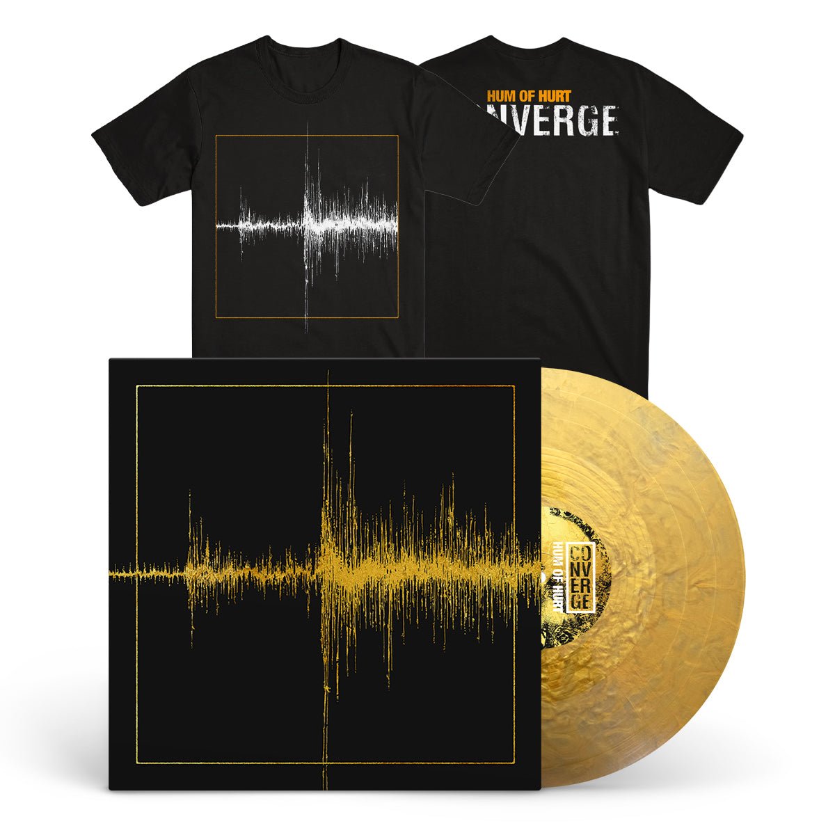CONVERGE "Hum Of Hurt" LP + T-Shirt Bundle - Evil Greed