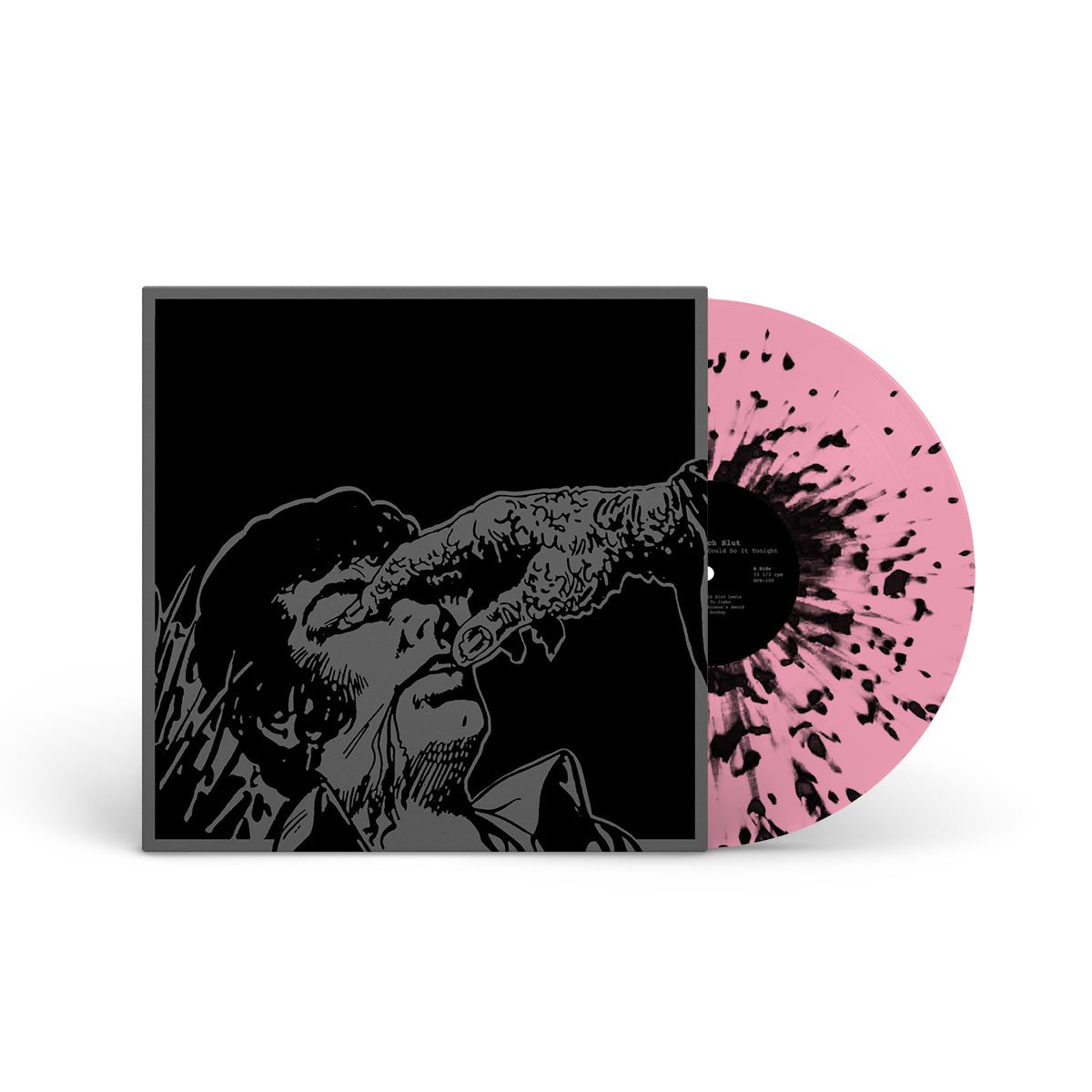 COUCH SLUT "You Could Do It Tonight" LP BUBBLEGUM PINK W BLACK SPLATTER