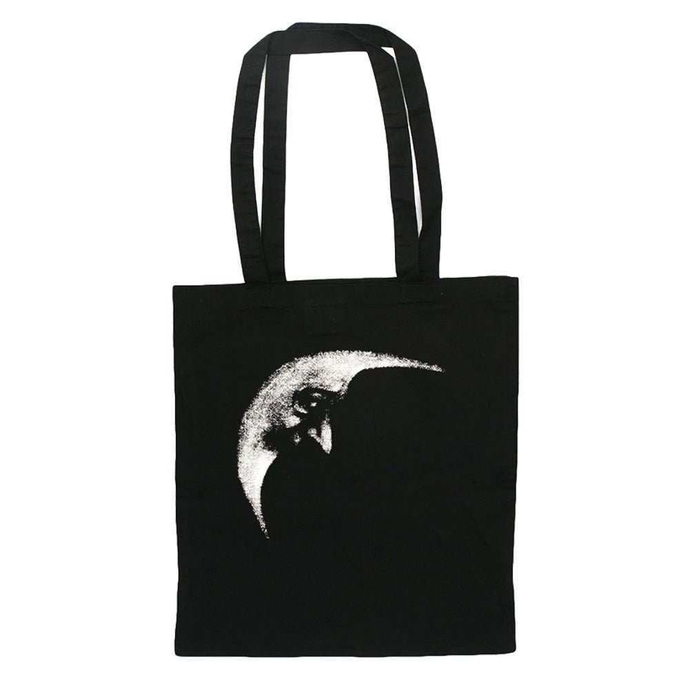 CRIPPLED BLACK PHOENIX "Crecent Moon" Tote Bag - Evil Greed