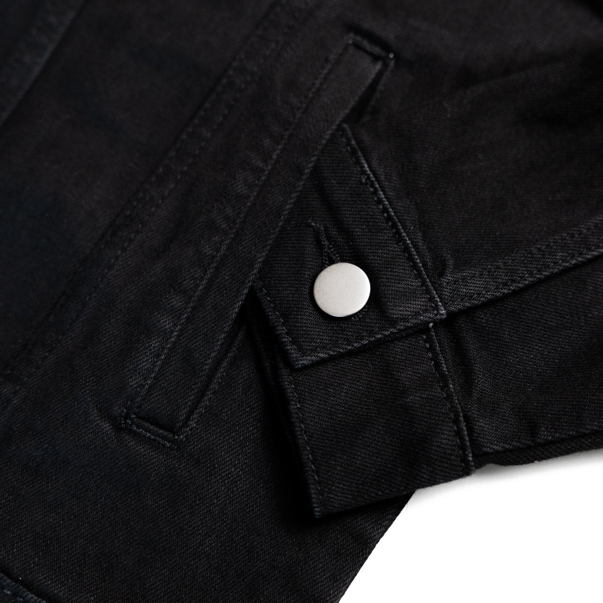 CRIPPLED BLACK PHOENIX "I, Vigilante" Denim Jacket - Evil Greed