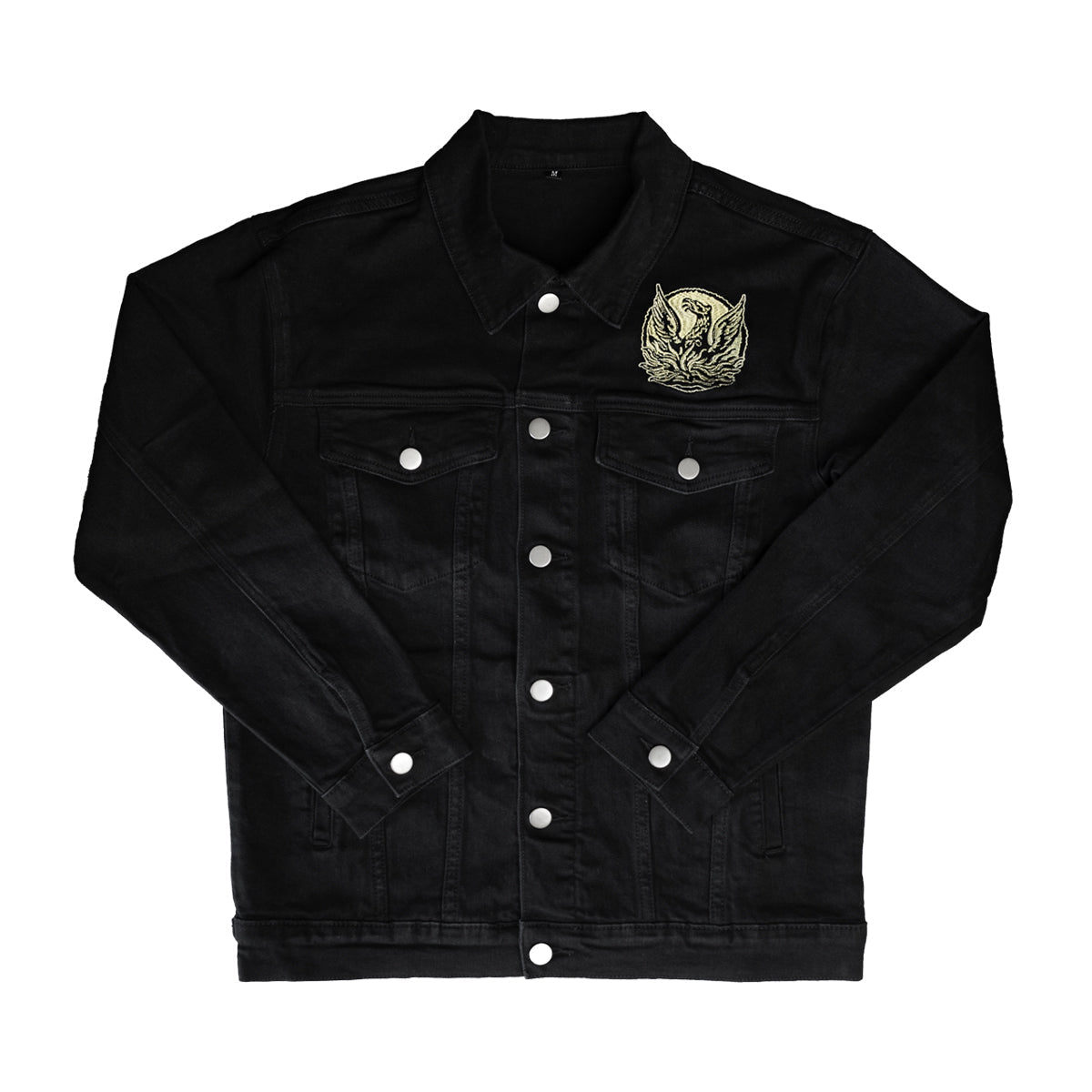 CRIPPLED BLACK PHOENIX "I, Vigilante" Denim Jacket - Evil Greed