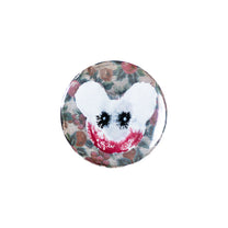 CURRENT 93 "Hallucinate Spins: Channel 1" Enamel Pin Set + Free Button Bundle - Evil Greed