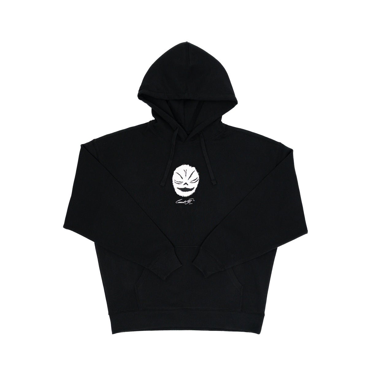 CURRENT 93 "I Am The Last Mask - Embroidered" Hoodie + Free Button Bundle - Evil Greed