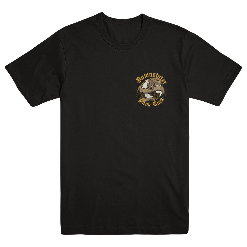 DOWNSTATER "Snake Globe" T-Shirt - Evil Greed