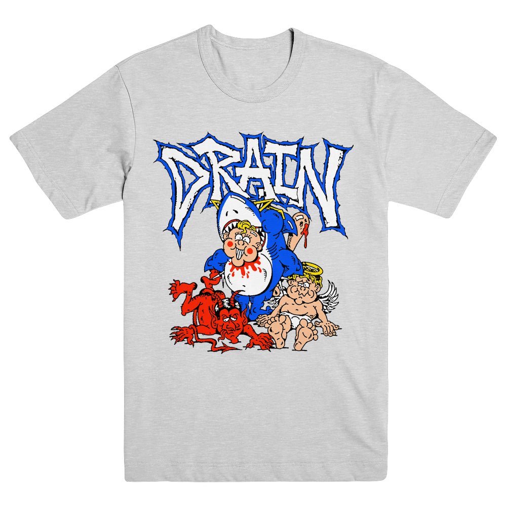 DRAIN "Who's Having Fun" T-Shirt - Evil Greed