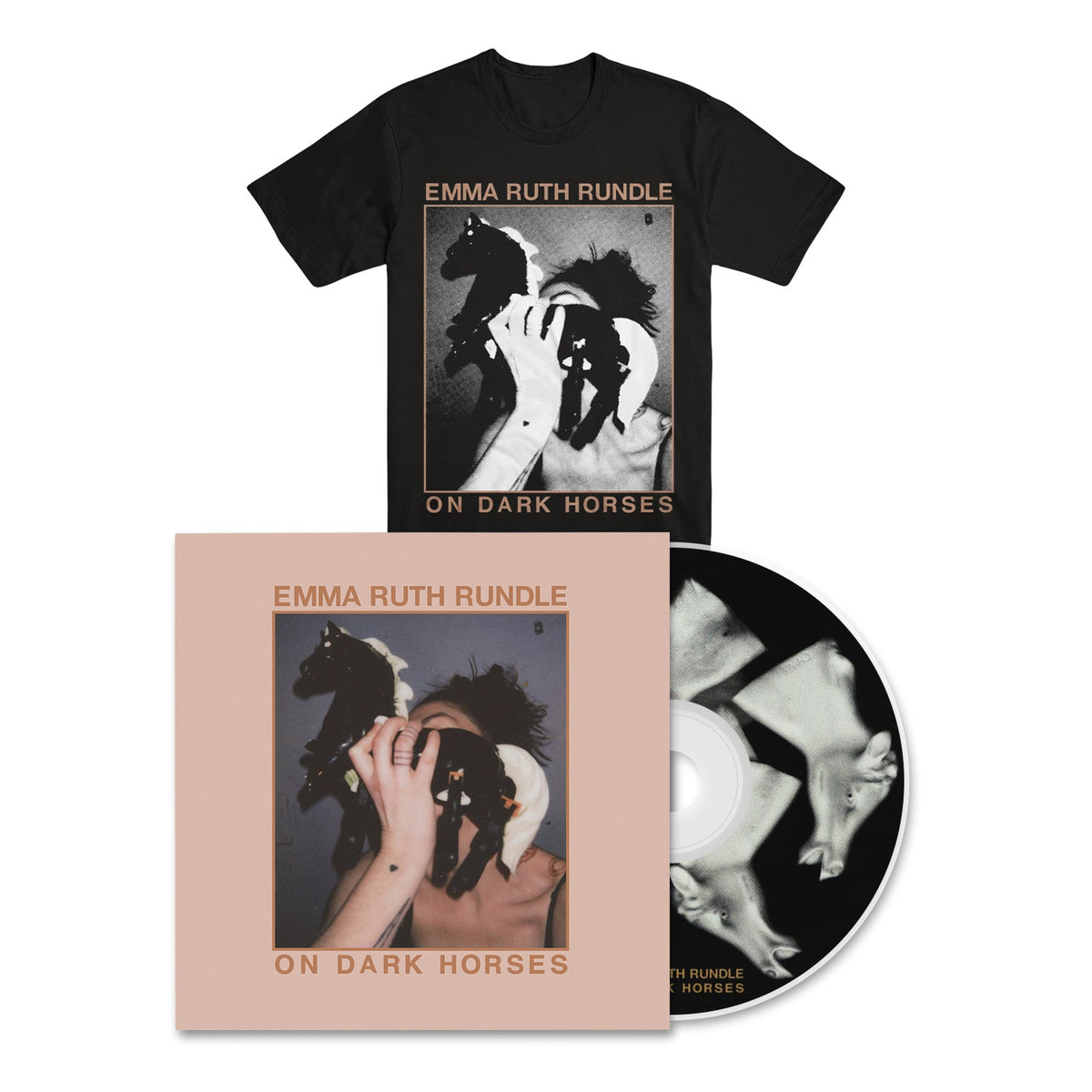 EMMA RUTH RUNDLE "On Dark Horses" CD + T-Shirt Bundle - Evil Greed
