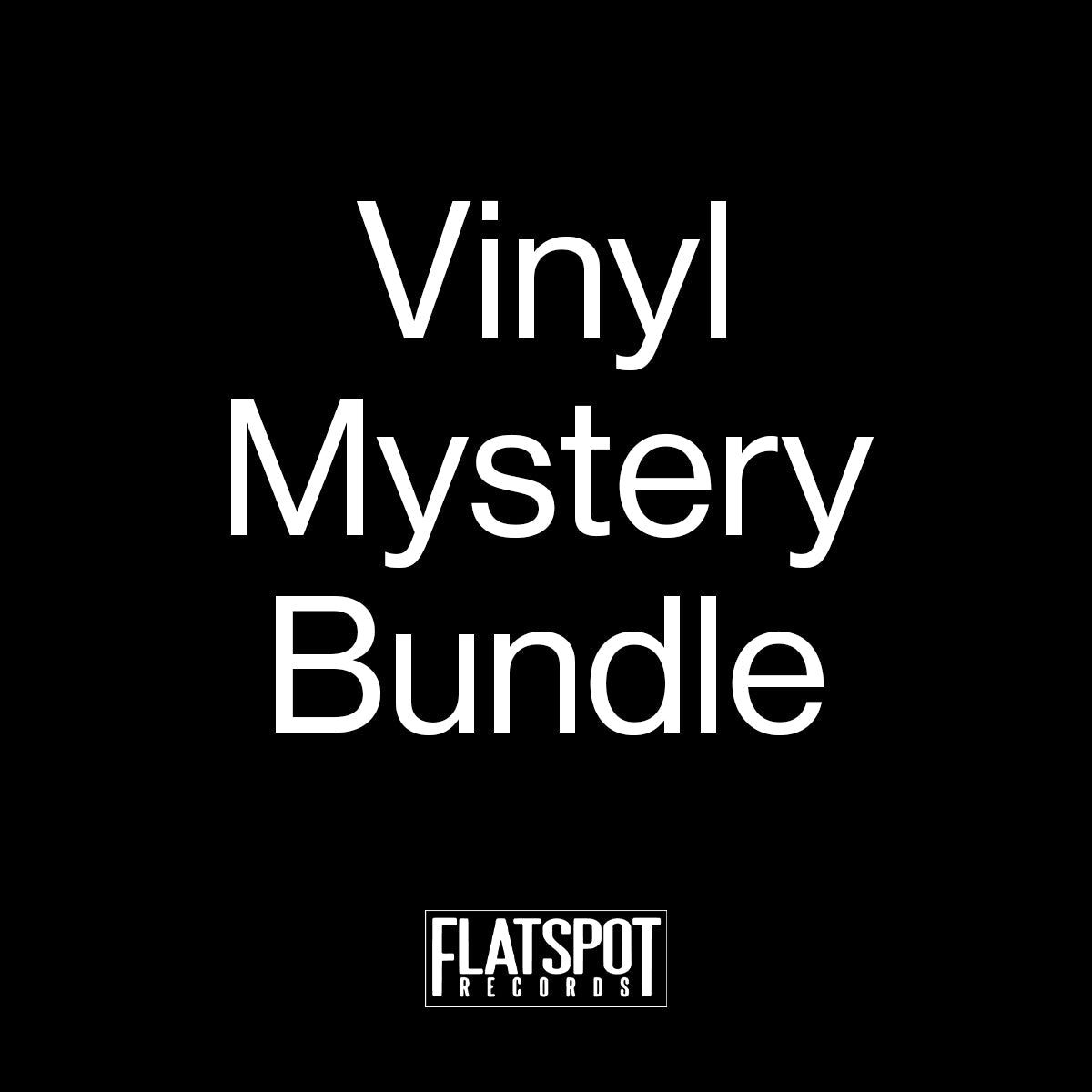 FLATSPOT RECORDS "Mystery" 5xLP Bundle - Evil Greed