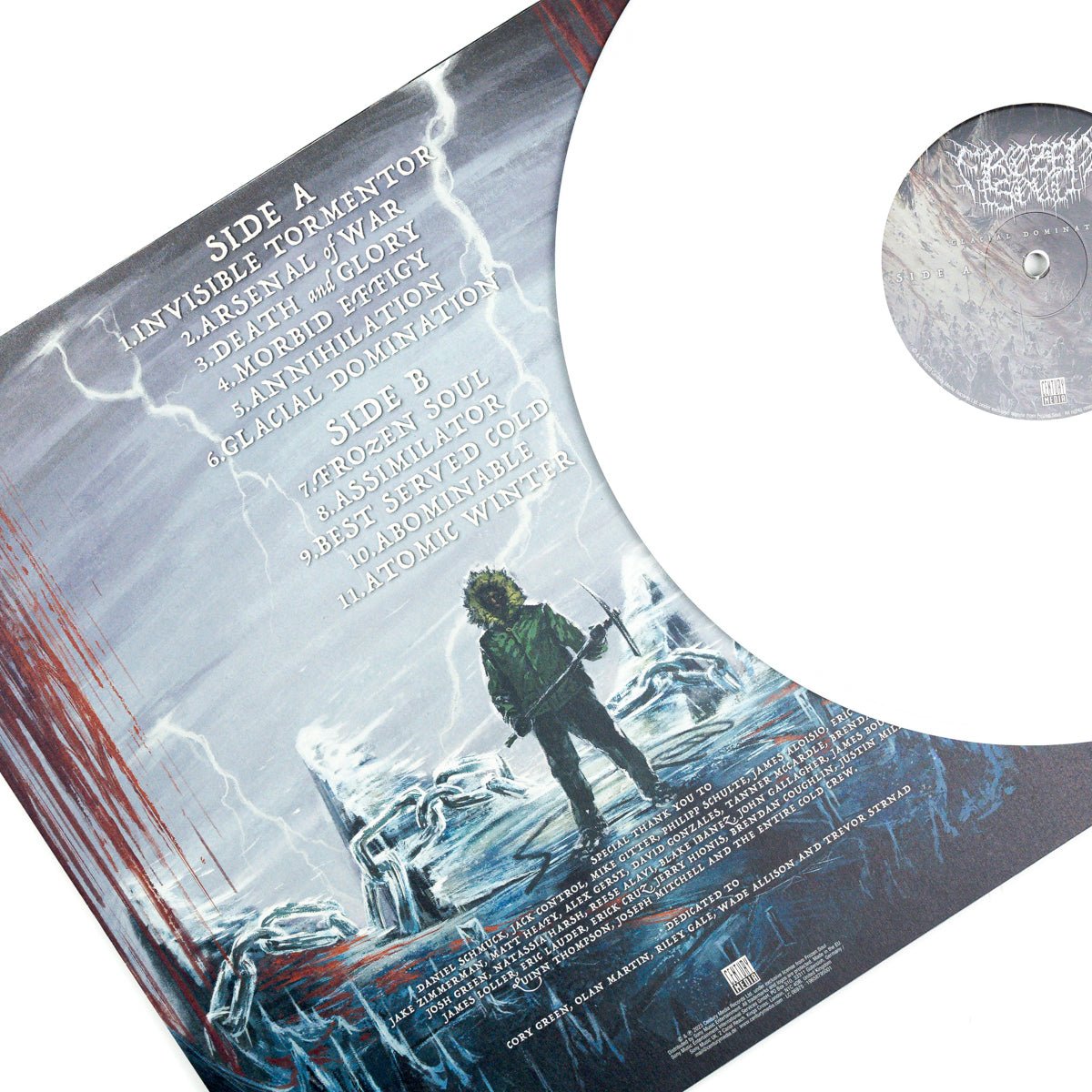 FROZEN SOUL "Glacial Domination" LP